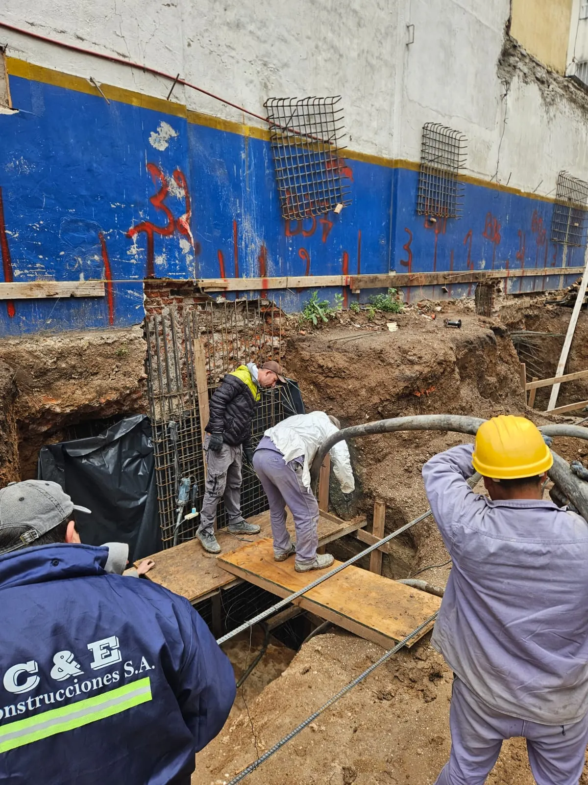 Hormigonado de submuración